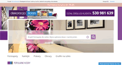 Desktop Screenshot of dekoracjascian.com
